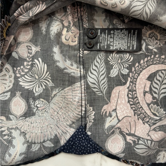 Ted Baker Men’s Shirt, Black Animal print, Size 3 - Picture 8 of 14